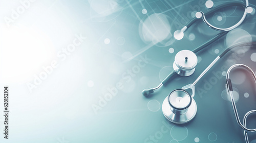 Health care and medical background image made with Generative AI