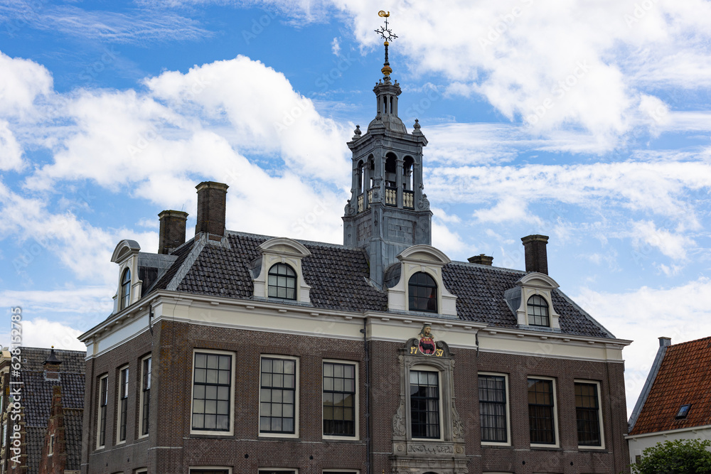 Fototapeta premium Town hall of Edam Netherlands