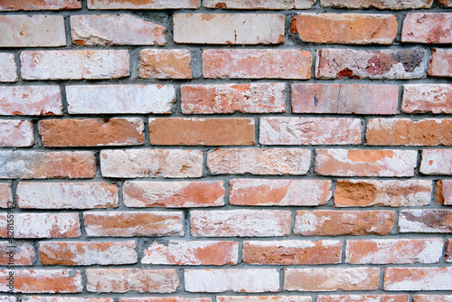 brick wall, abstract background texture with old brick