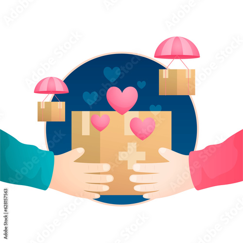 world humanitarian day element