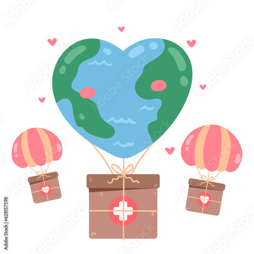 world humanitarian day element