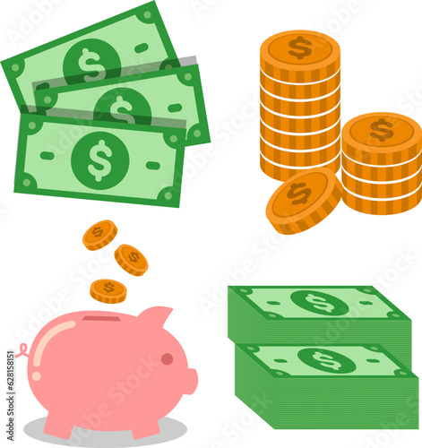 dollar money saving money