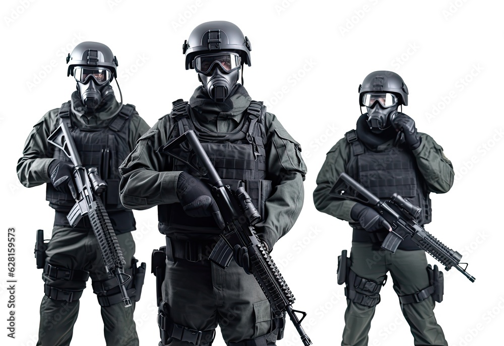 Special Force Army with Gun Special Force Army with Gun