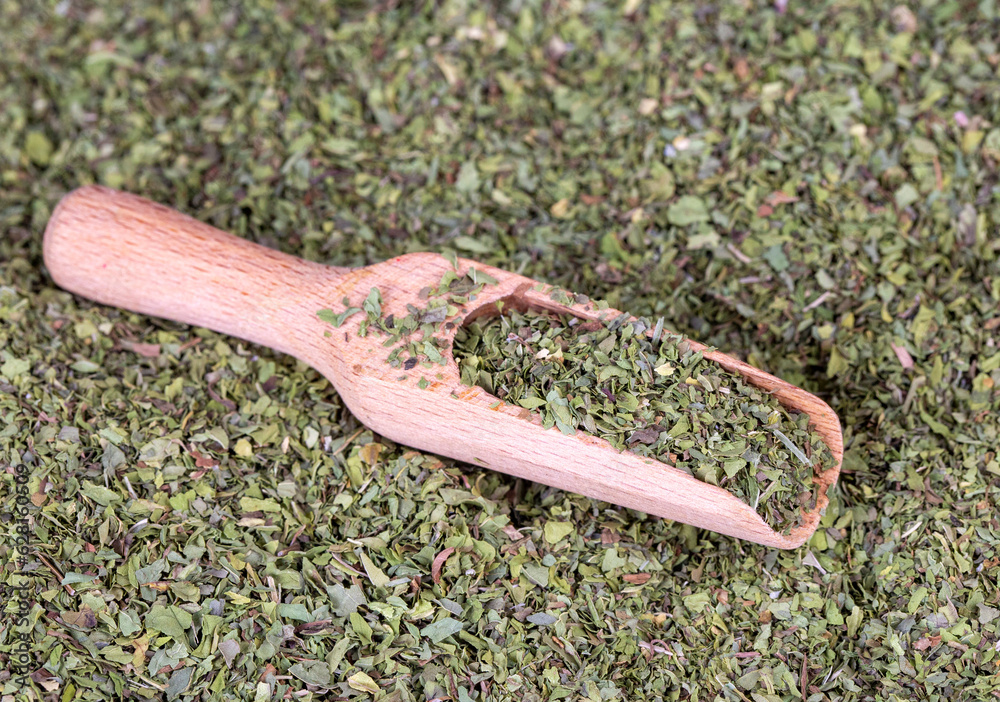 Obraz premium Piece of natural homemade dry mint