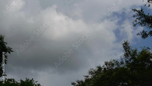 time lapse clouds storm 