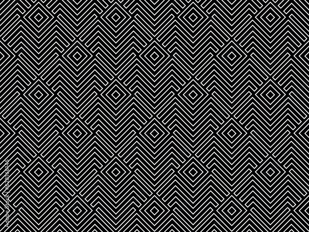 Abstract geometric pattern. A seamless vector background. White and black ornament. Graphic modern pattern. Simple lattice graphic design Abstract geometric pattern. A seamless vector background. White and black ornament. Graphic modern pattern. Simple lattice graphic design