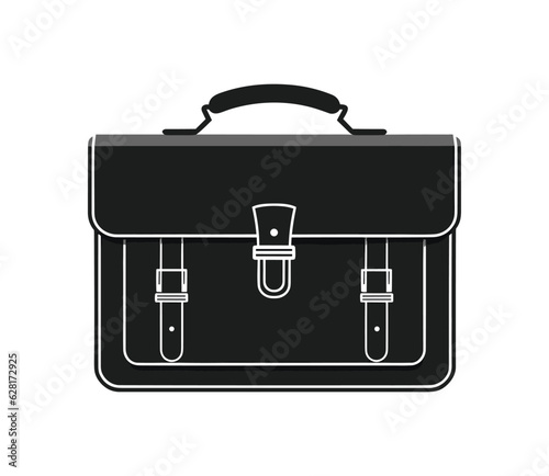 Briefcase icon illustration vector


