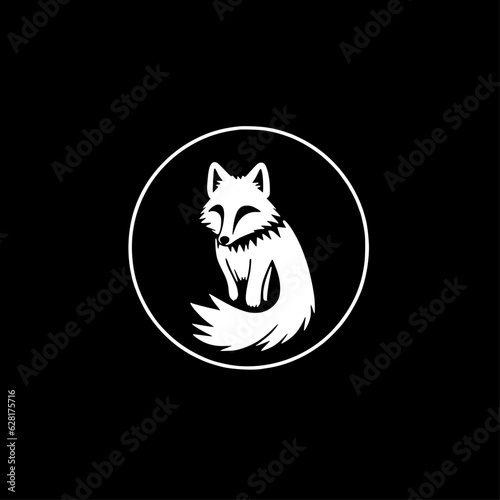 Fox | Minimalist and Simple Silhouette - Vector illustration