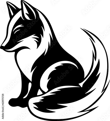 Fox | Minimalist and Simple Silhouette - Vector illustration