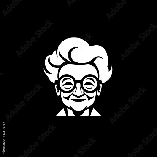 Grandma - High Quality Vector Logo - Vector illustration ideal for T-shirt graphic
