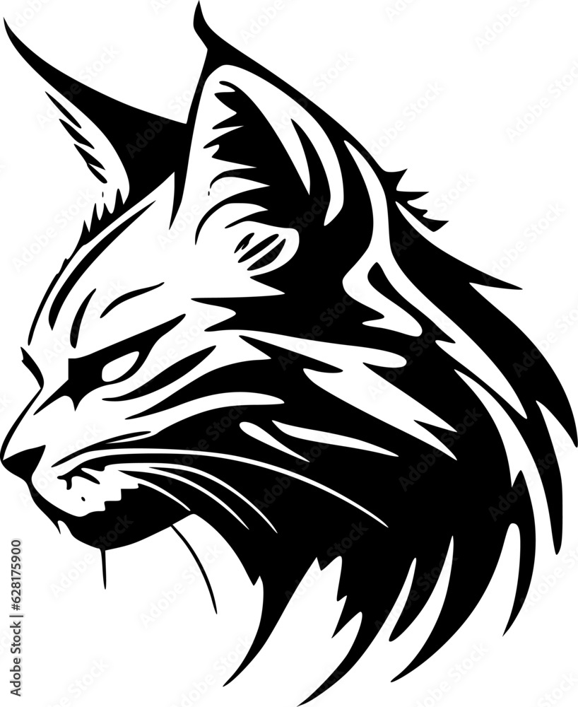 Obraz premium Wildcat - High Quality Vector Logo - Vector illustration ideal for T-shirt graphic