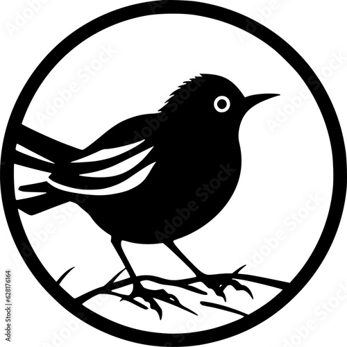 Bird | Minimalist and Simple Silhouette - Vector illustration