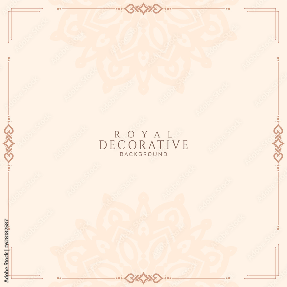 Abstract royal luxury decorative frame background Abstract royal luxury decorative frame background