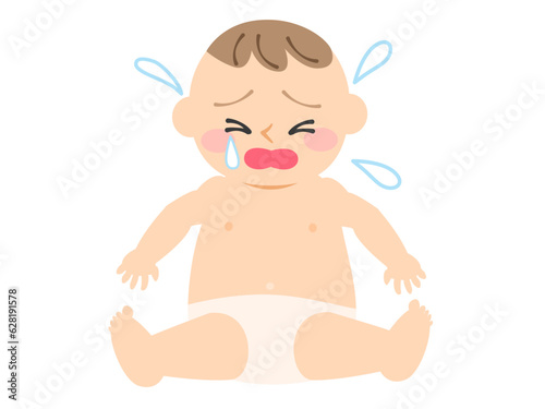 泣く赤ちゃん