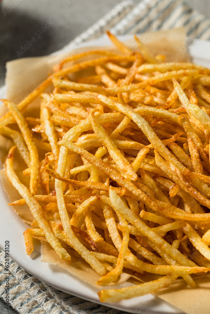 Homemade Shoesttring French Fries Homemade Shoesttring French Fries