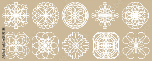 Mandalas. Vintage decorative elements. Oriental pattern, vector illustration. Islam, Arabic, Indian, turkish, pakistan, chinese, ottoman motifs