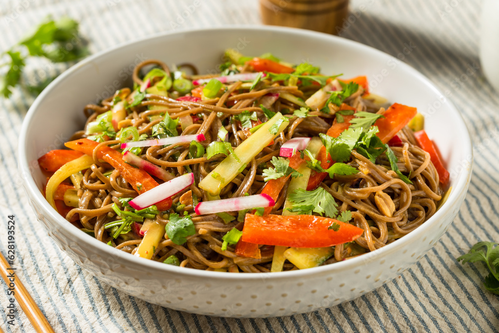 Healthy Organic Asian Noodle Salad Healthy Organic Asian Noodle Salad
