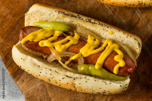 Homemade Chicago Style Maxwell Street Polish Sausage