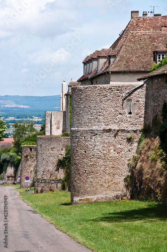 Roman Wall, Autun, Burgundy, France