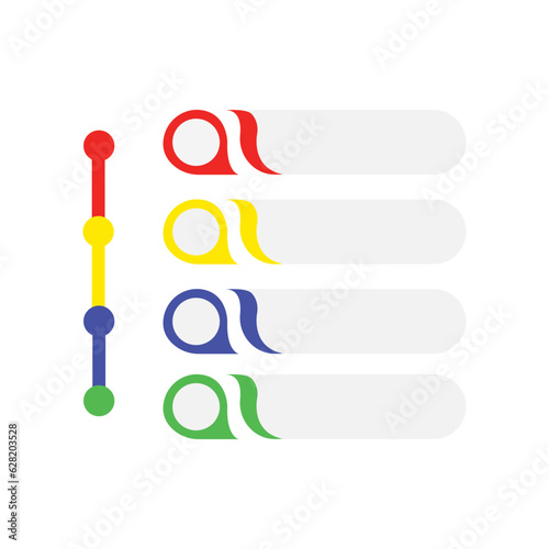 Four Infographic Chart