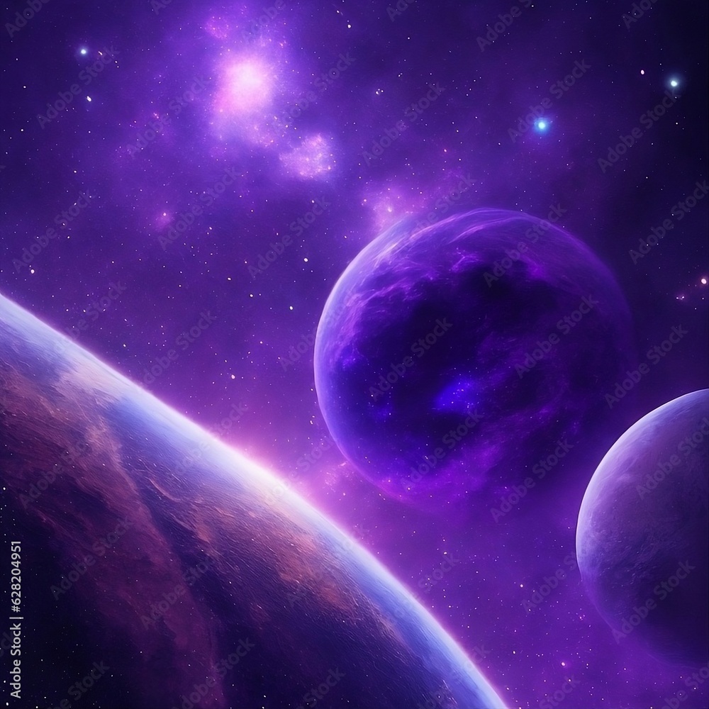 Planet in Space, Galaxy