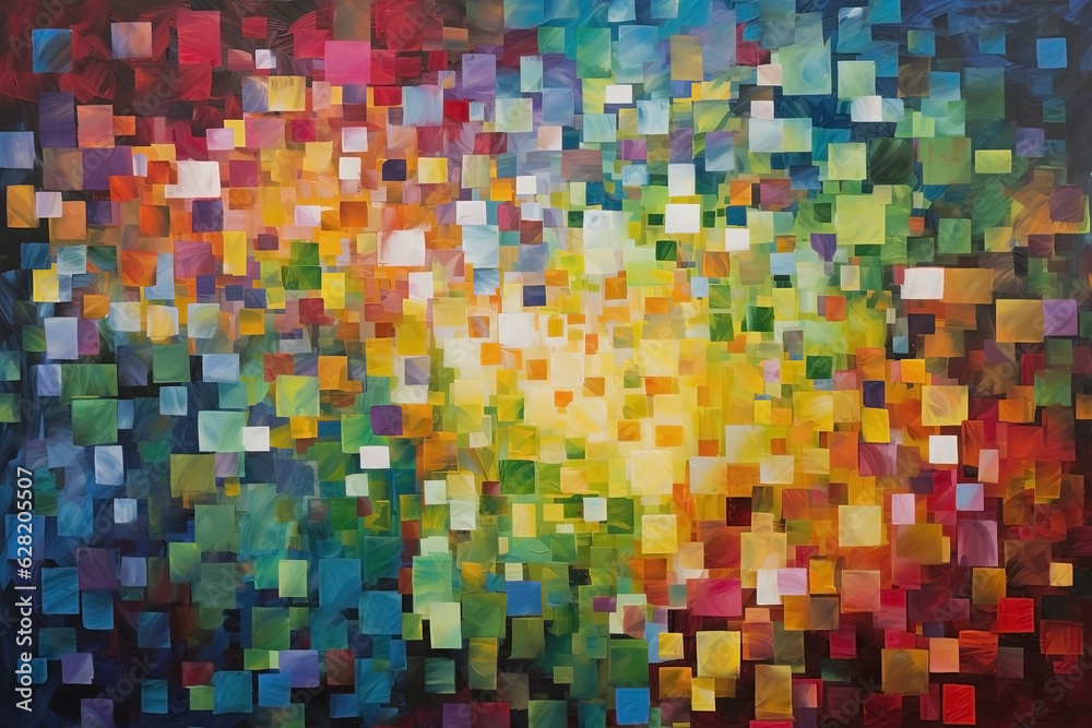 Abstract art background, colorful painting. Motion and energy wallpaper. Ai generated Abstract art background, colorful painting. Motion and energy wallpaper. Ai generated