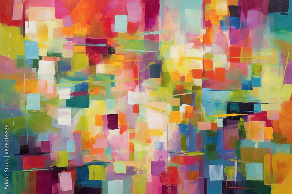 Abstract art background, colorful painting. Motion and energy wallpaper. Ai generated Abstract art background, colorful painting. Motion and energy wallpaper. Ai generated
