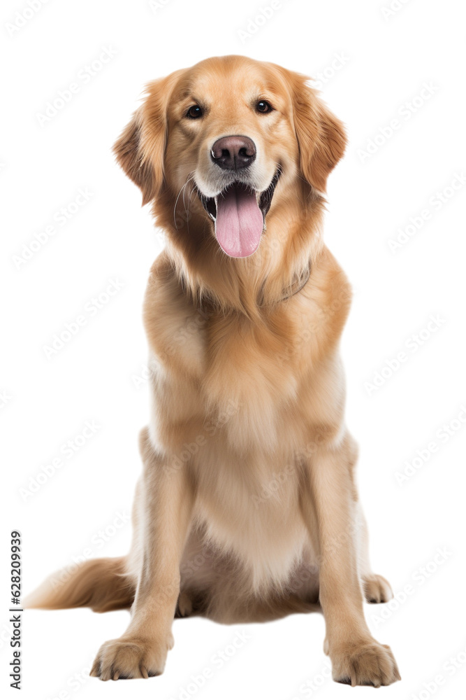  dog isolated on white