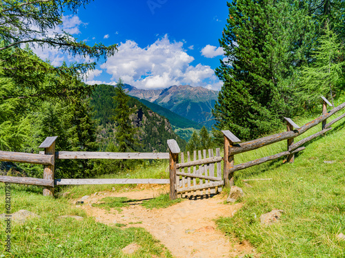 Lago di pian pal   - autonome Provinz Trient - Smaragdgr  ner See