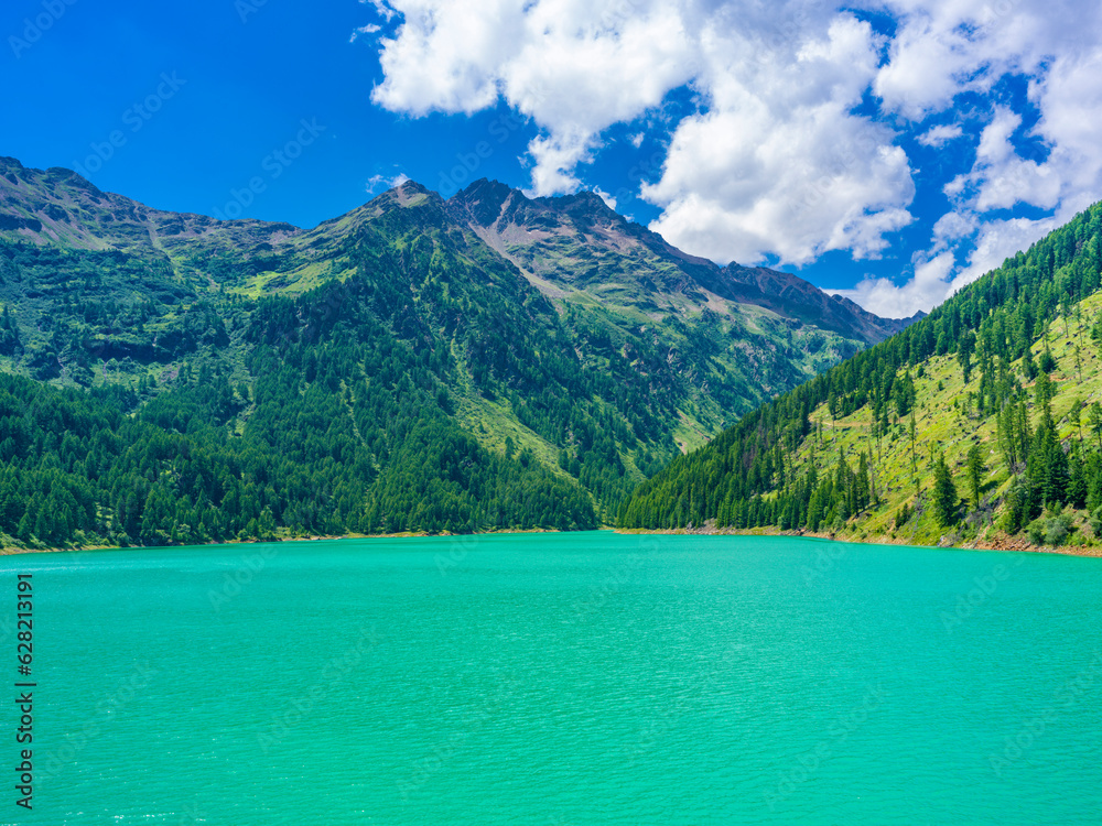 Lago di pian palù - autonome Provinz Trient - Smaragdgrüner See