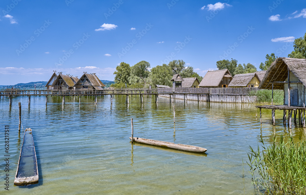 Fototapeta premium Constance, historical architecture and natural landscapes