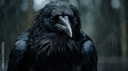 crow in nature