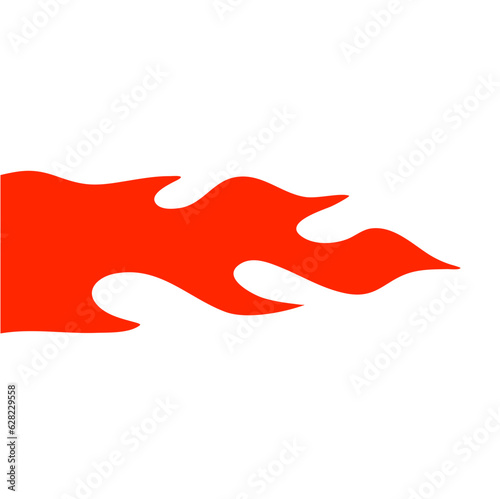 Illustration of Vehicle Muffler Fire