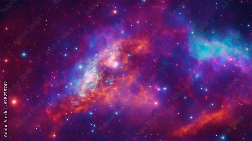 Naklejka premium Cosmic Nexus