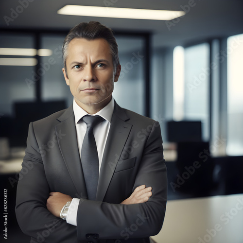 portrait of a businessman, generative ai