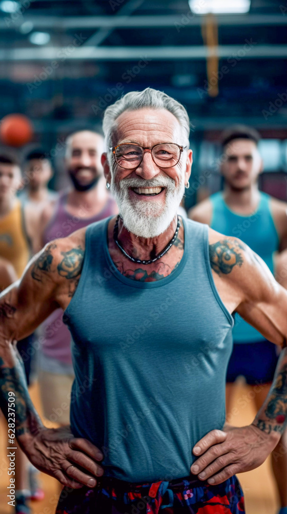 Eternal Energy: Seniors Defying Age through Sports, Generative AI Eternal Energy: Seniors Defying Age through Sports, Generative AI