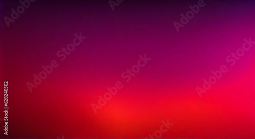 Dark grainy gradient abstract background, red orange purple glowing light texture