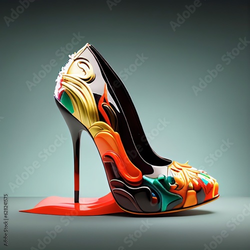 high heels  scarpin  stiletto  generated by ai