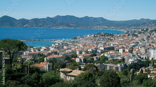 Panoramic view of the city of Cannes, France © Maqqerso