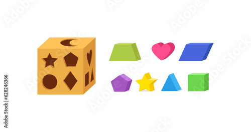 block shape sorter toy with good quality and good design