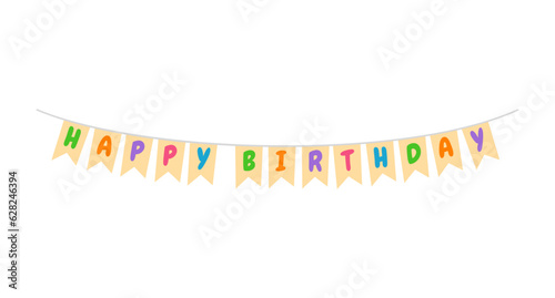 birthday ribbon with good quality and good design