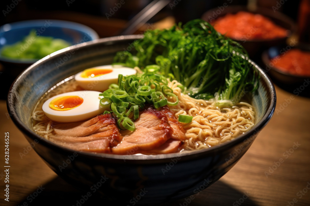 Chashu Ramen - Savory Japanese Noodle Soup with Braised Pork