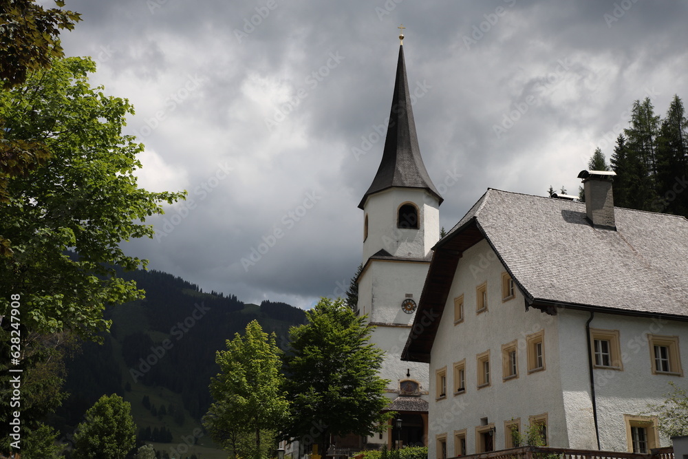 church in the village