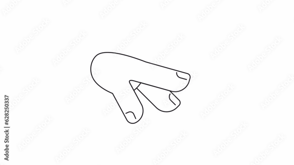 Left hand reaching out for help bw 2D hand animation. Adam creation outline cartoon 4K video, alpha channel. Gesturing, rescuing. Saviour. Outstretched animated body part isolated on white background Left hand reaching out for help bw 2D hand animation. Adam creation outline cartoon 4K video, alpha channel. Gesturing, rescuing. Saviour. Outstretched animated body part isolated on white background