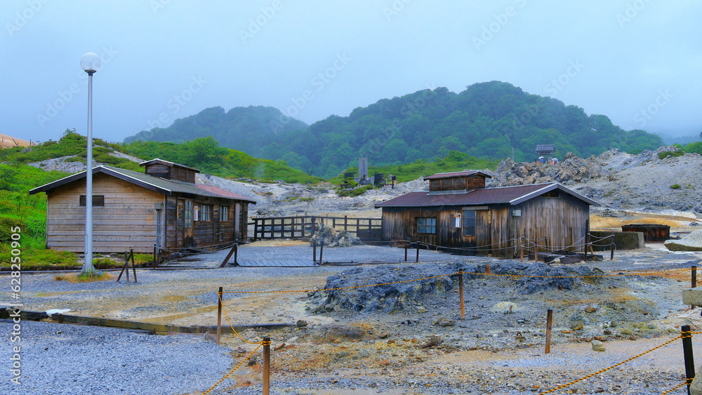 恐山(7月雨天)恐山温泉3 恐山(7月雨天)恐山温泉3