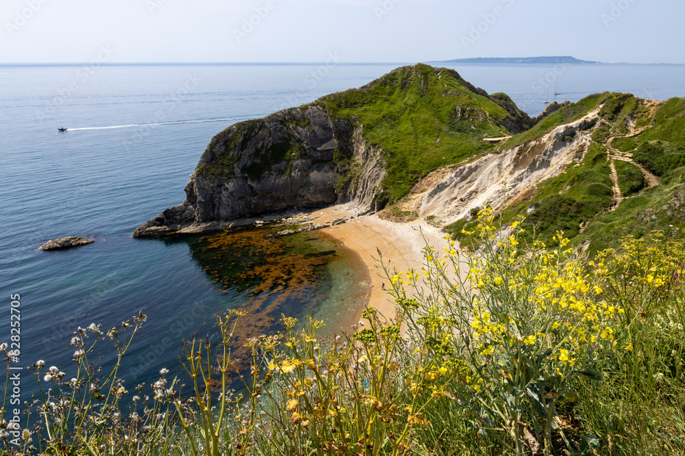 Jurassic Coast in Dorset, England