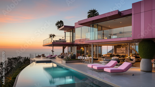 Pink Dream house in Malibu