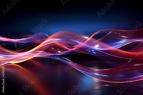 Wave abstract background, Abstract wave, Colorful abstract wave, Modern digital abstract 3D