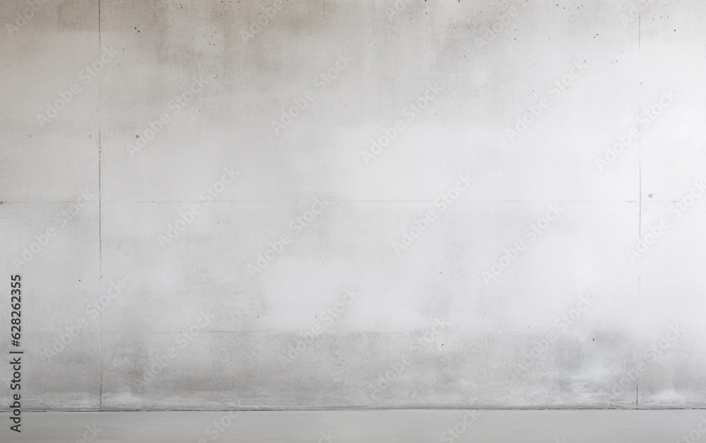 Fototapeta premium Blank concrete white wall texture background