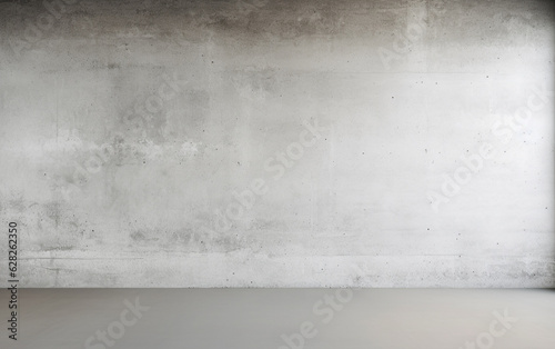Blank concrete white wall texture background